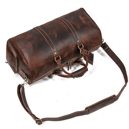 Horse Leather Duffel Bag