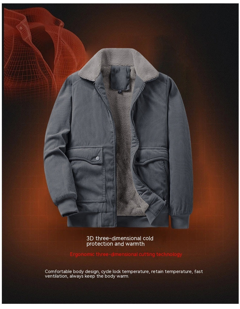 Fashion Simple Jacket Men's Coat