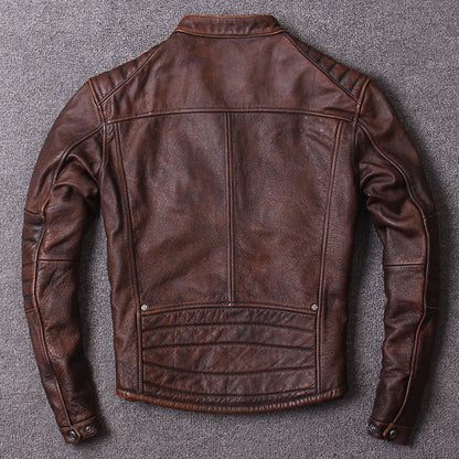 Short Swedish Motorcycle Jacket Replica 1980s