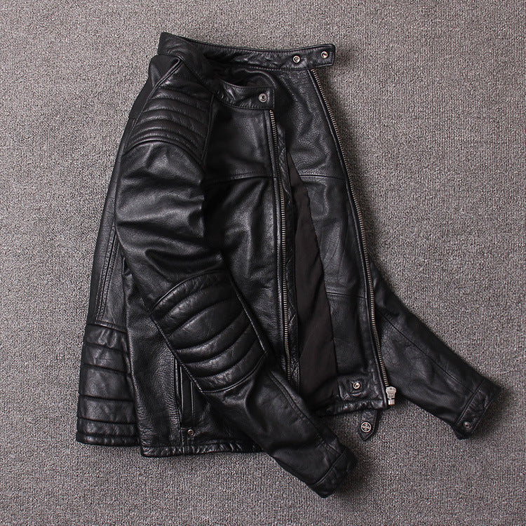 Short Swedish Motorcycle Jacket Replica 1980s